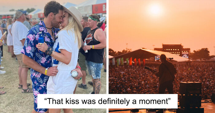 Woman’s Quest Comes To An End As She Finds A Mystery Man She Kissed At A Festival