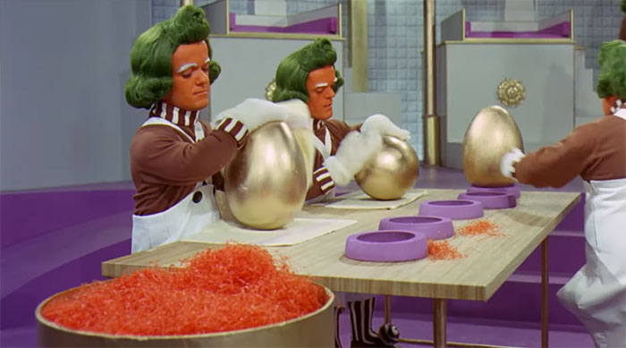 Golden Eggs (Willy Wonka & The Chocolate Factory)