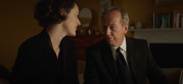 Fleabag talking with Dad