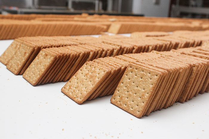Graham Cracker's in the factory