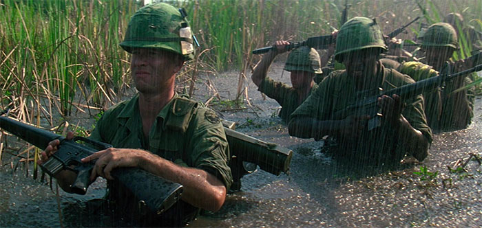 Forrest Gump on the military training 