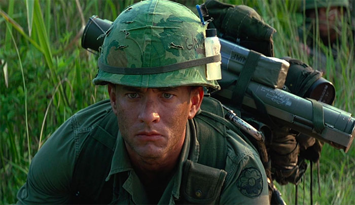 Forrest Gump on the military training 