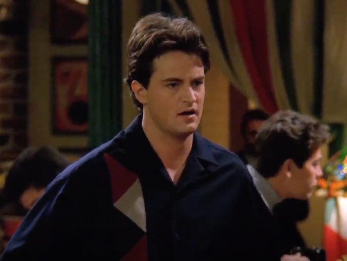 Chandler at the coffee house 