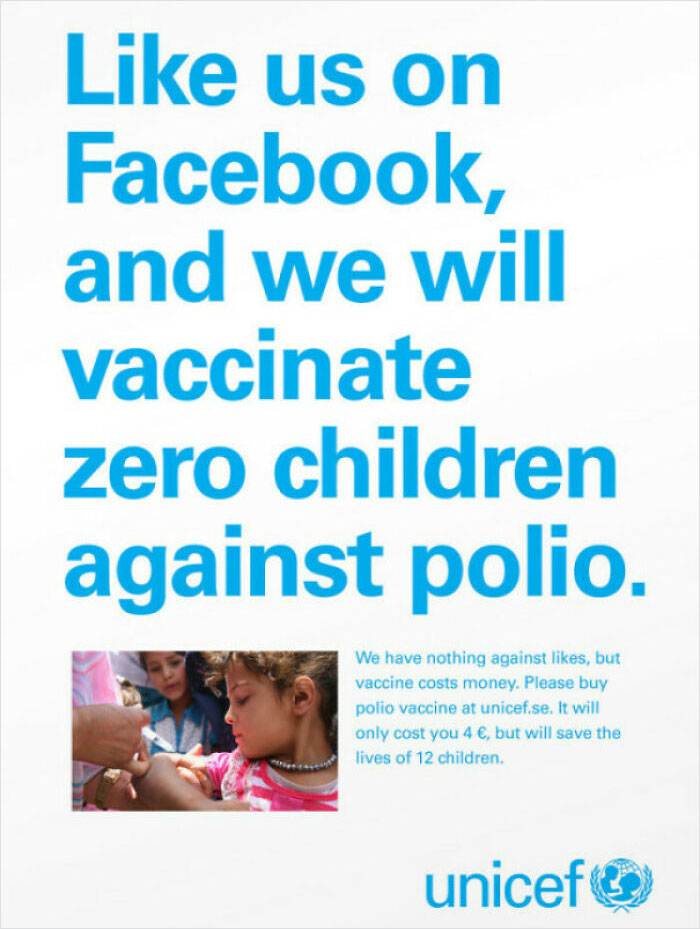 Bold Campaign By Unicef