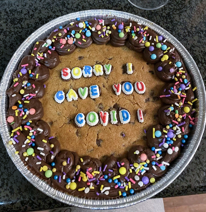 Made My Work Friend A Cookie Cake