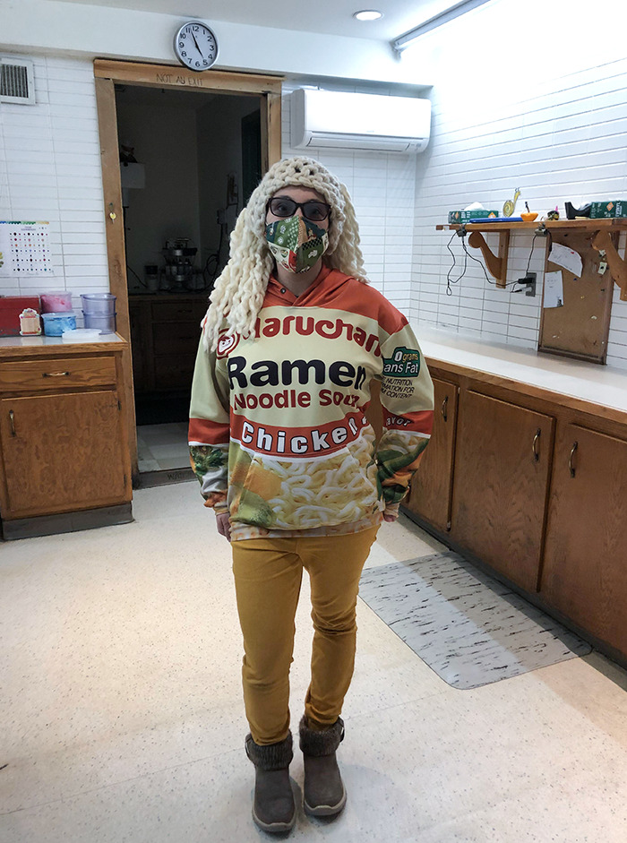 My Coworker Dressed As Ramen This Year