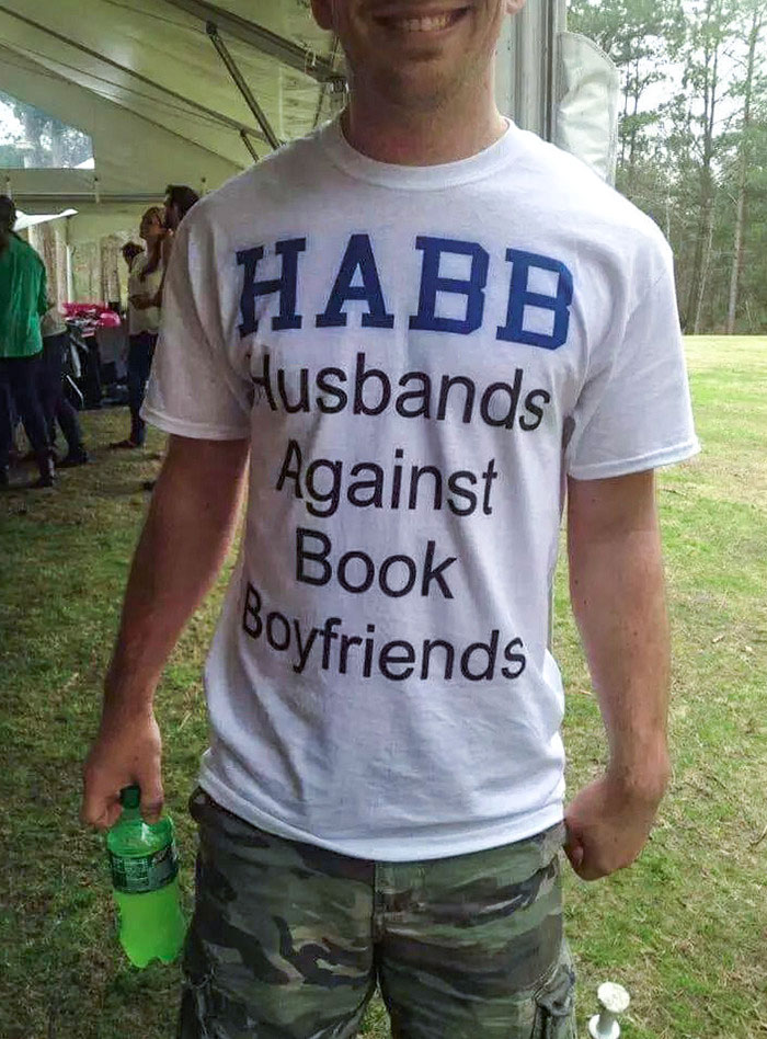 This T-Shirt Cracked Me Up Because My Husband Was Truly Jealous Of The Way I Described One Of My Male Characters