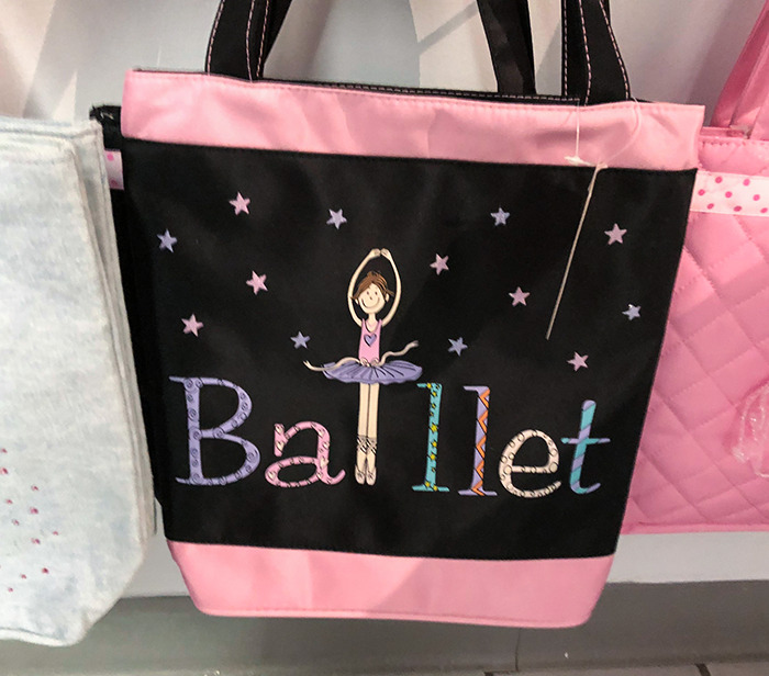 My Daughter Needs A Balllet Bag For Ballet