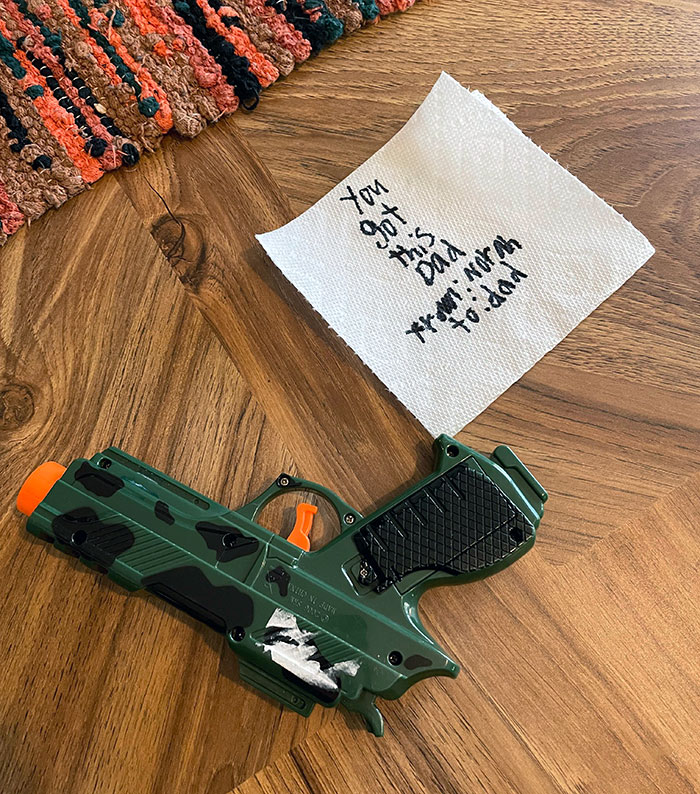 I Got An Encouraging Note From My Daughter This Morning