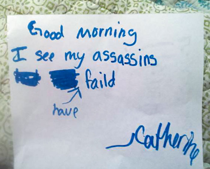 My Daughter Left My Wife A Note