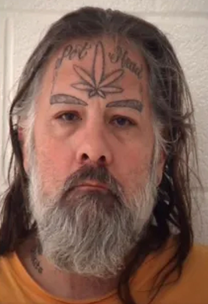 Pot Head With Backwards Eyebrows