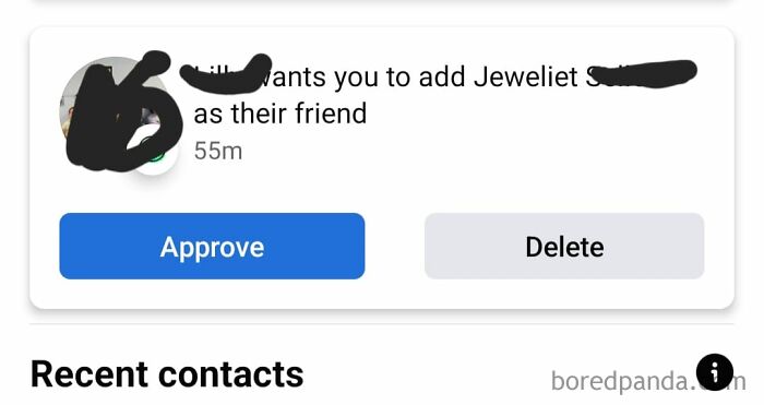 Have To Share This Gem... Or Should I Say Jewel. My Daughter Has Kids Messenger And I Got This Request To Add Her Friend Who I Know But Didn't Know The Spelling