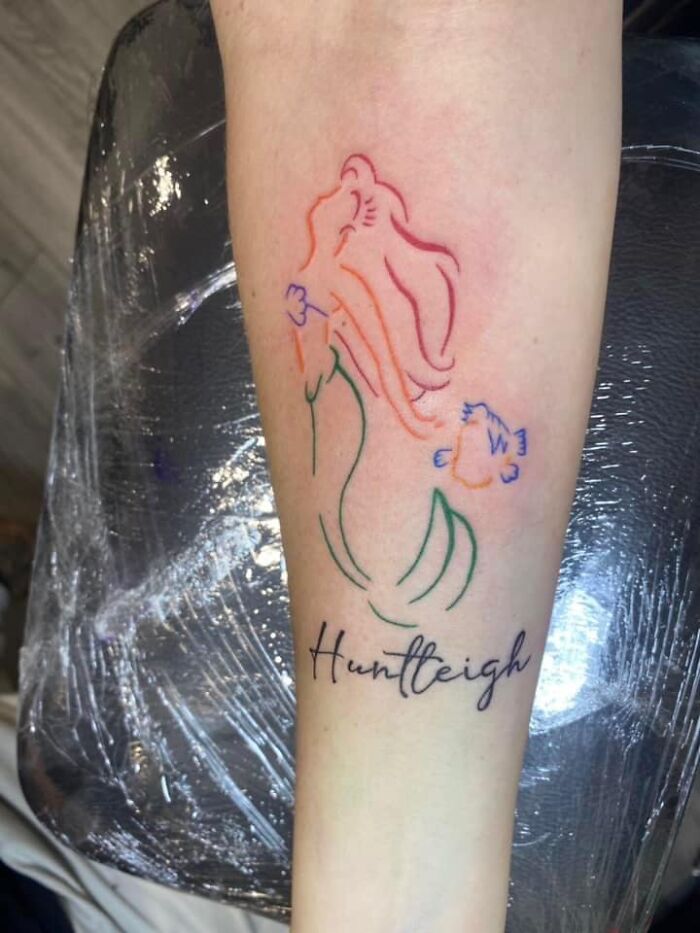 Posting Anonymously Because I Don’t Wanna Be Kicked From The Group, Was A Thread Of Disney Related Tattoos Comment Was “I Got This For My Daughter” 