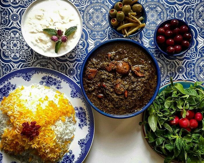 Iran: Delicious "Ghorme Sabzi"