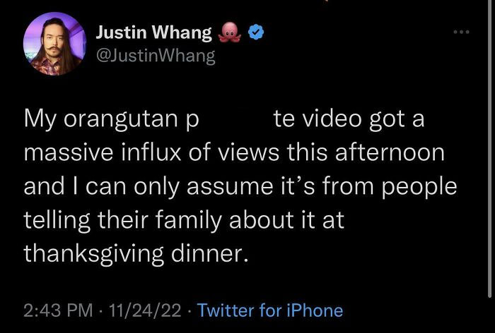 That’s The Only Thing I’d Talk About At Thanksgiving Dinner