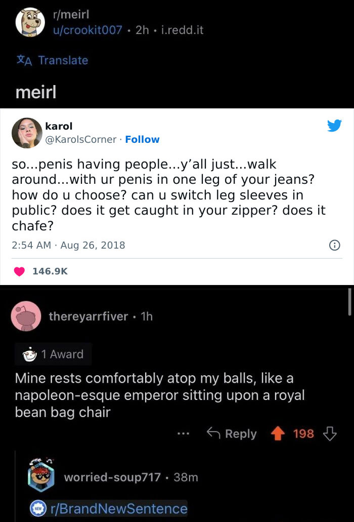 “… Like A Napoleon-Esque Leader Sitting Upon A Royal Bean Bag Chair”