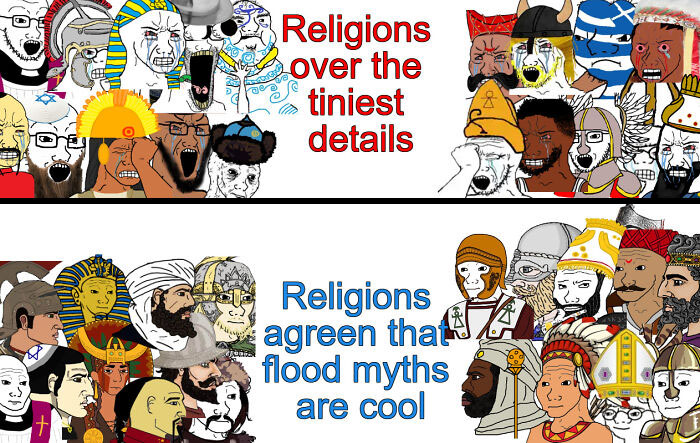 Your Religion Needs At Least One Flood Myth To Be Cool