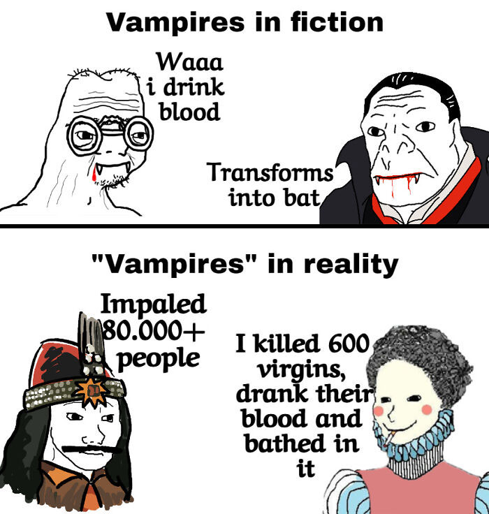 Elizabeth Bathory And Vlad III The Impaler Were True Monsters Of Their Days