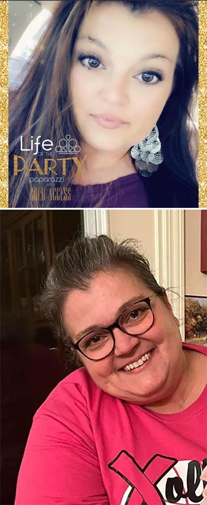 Picture This Lady Uses For Her Mlm Profile vs. Her Fb Pictures