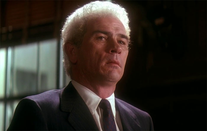 Tommy Lee Jones in a JFK film