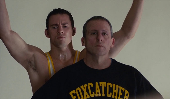 Channing Tatum in Foxcatcher