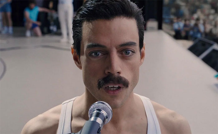 Freddie Mercury Singing at Live Aid concert