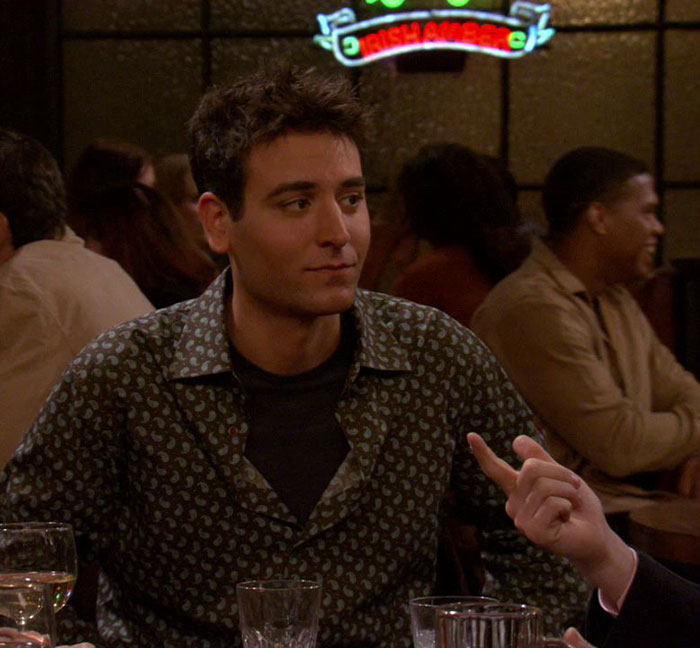 Ted Mosby from How I met your mother