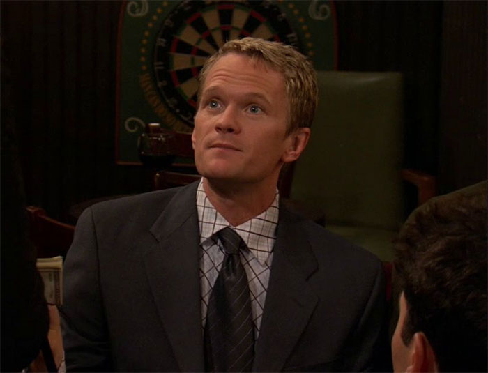 Barney Stinson from How I met your mother