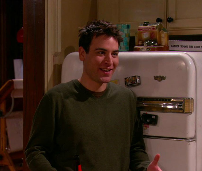 Ted Mosby from How I met your mother