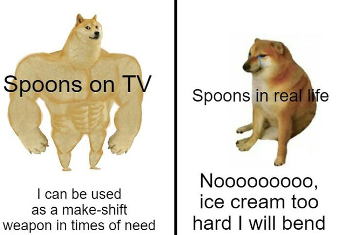 They So Easy To Bend, Even I Could Do It With My Mind