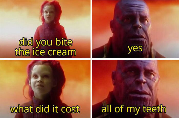 People Who Bite Ice Cream Are Too Strong