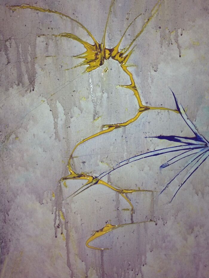 “Don’t Talk To Me Like That”. Acrylic Paint On Wood. This Was My Very First Piece! 4/2013