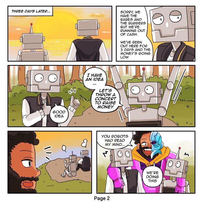 The Robots Go To Pineapple Island