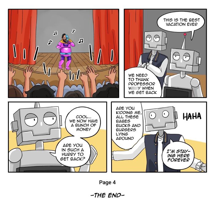 The Robots Go To Pineapple Island