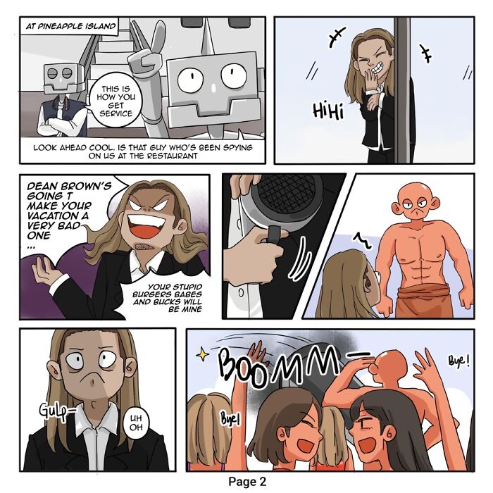 The Robots Go To Pineapple Island