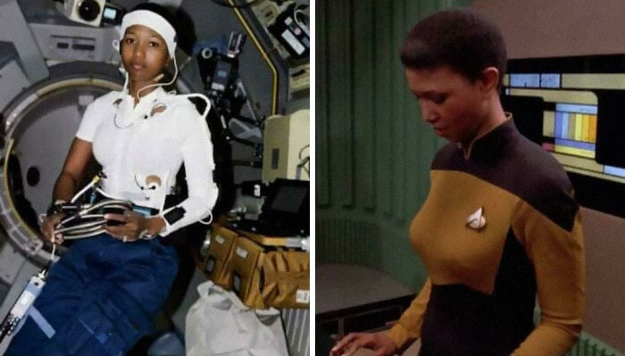 In Star Trek: The Next Generation, Dr. Mae Jemison Plays The First Astronaut To Appear In The Show. She Is Also The First Black Woman To Go To Space
