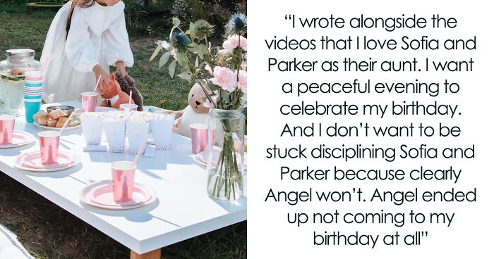 Video Footage Of Kids Misbehaving Ends Up Online After Their Mother Takes A Discussion Of Them Not Being Invited To Her Sister’s 27th Birthday Party Online