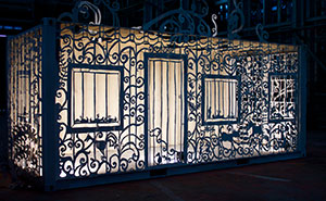 Sculptures Of Paradox: This Artist Combines Delicate Laced Patterns With Heavy Steel Objects (43 Pics)