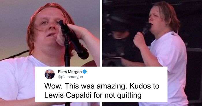 Lewis Capaldi Apologizes To Fans As He Battles Tics During The Show, And The Crowd’s Response Is Amazing