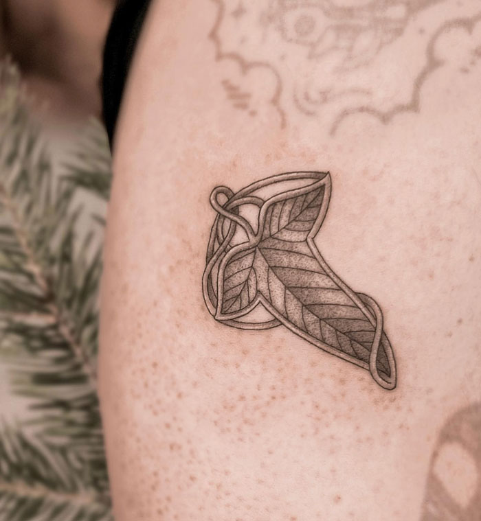Leaf Of Lórien Tattoo