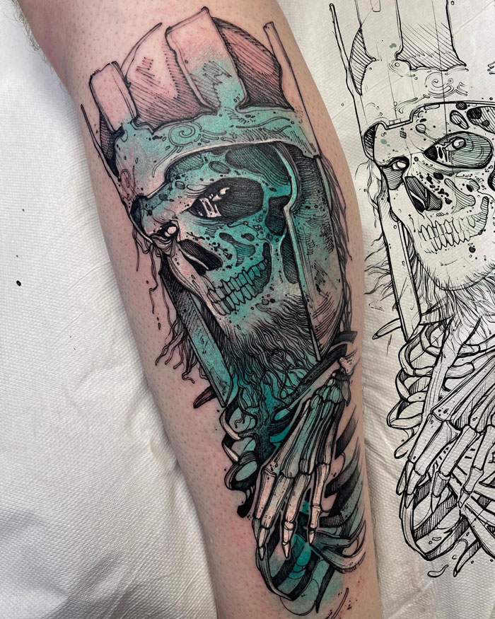 King Of The Dead tattoo 