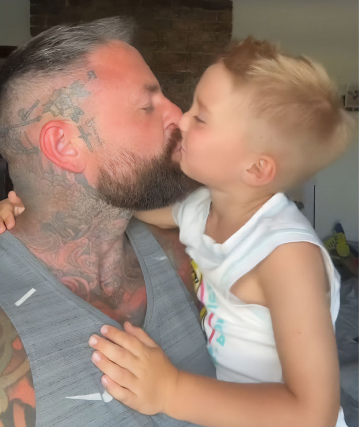 "I Will Kiss My 5 Y.O. Child On The Lips For As Long As I Deem Necessary": Dad Is Shocked People Don't Understand His Affection Towards His Son