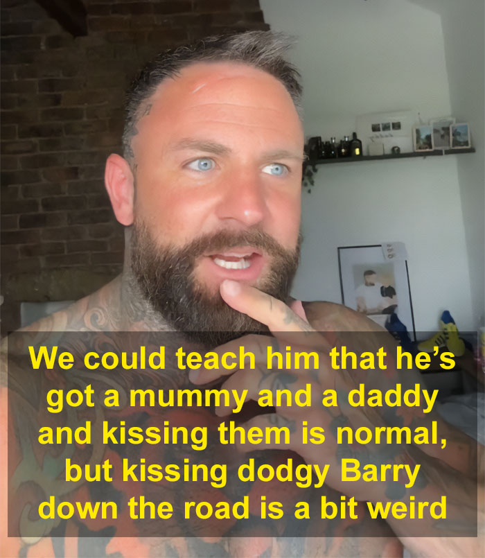 "I Will Kiss My 5 Y.O. Child On The Lips For As Long As I Deem Necessary": Dad Is Shocked People Don't Understand His Affection Towards His Son