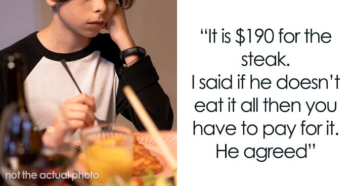Brother Refuses To Pay For Nephew’s Meal After He Orders A $190 Steak And Barely Eats It