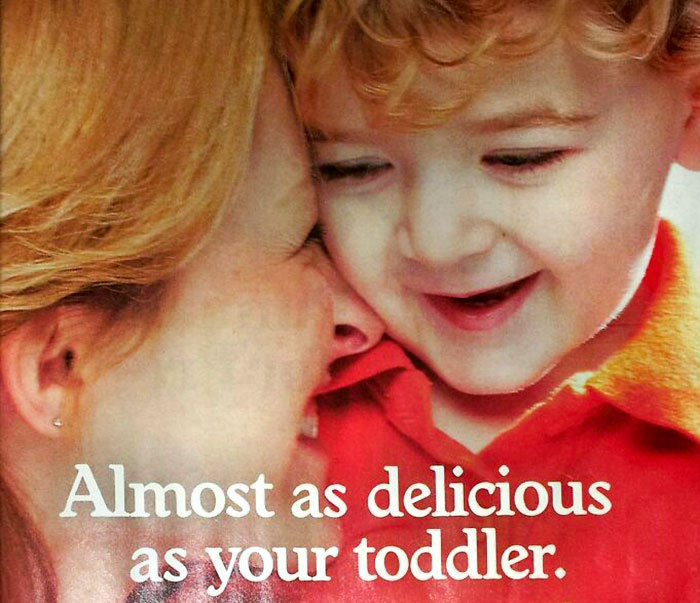 This Advertisement Was In A Parenting Magazine, And It Was For Yogurt