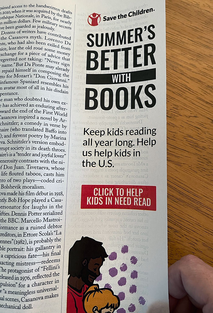 This Ad In My Print Copy Of The New Yorker. I Tried To Click It, And Nothing Happened. Total Scam