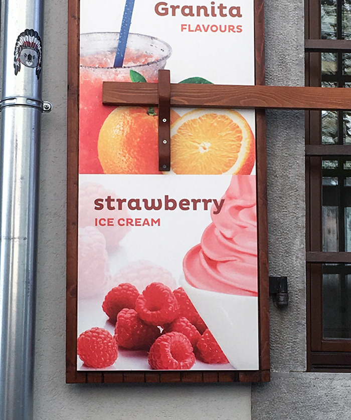 When You Don't Know What Strawberries Are When Making An Advertisement