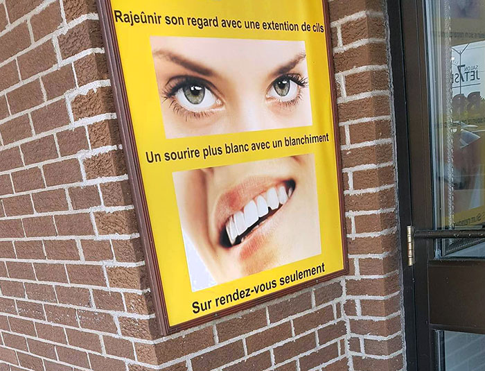 This Local Beauty Salon's Ad
