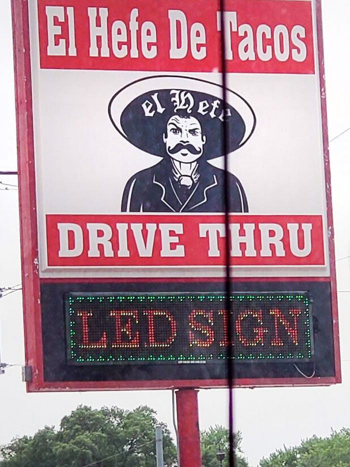 If You Put Up An LED Sign, It Will Help Attract Business