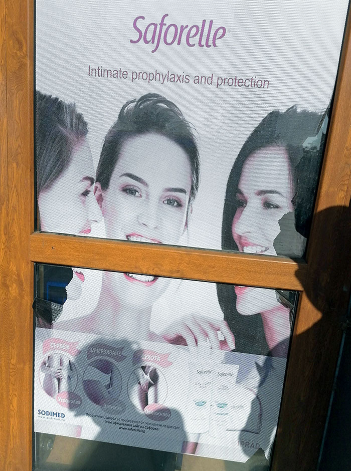This Advertisement I Found In Bulgaria